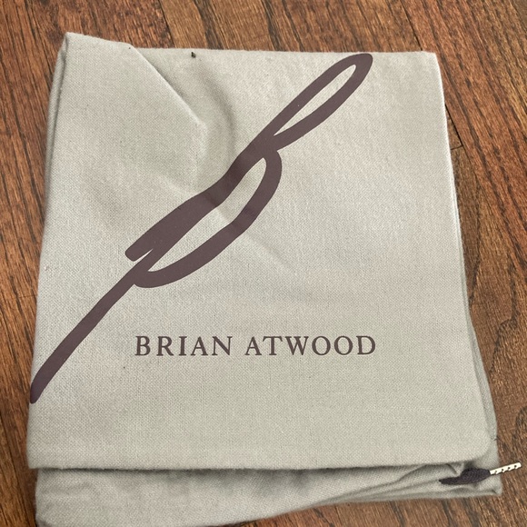 Brian Atwood platform black suede studded sandals- B-Frankie size 7.5 - Picture 5 of 5